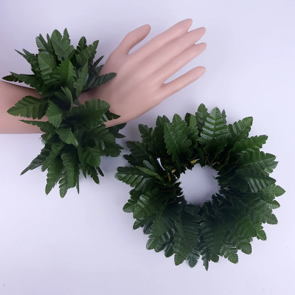 Free Shipping HC30001C-1 100pcs/lot Artificial Silk Fern Wristlet Women Bracelet Hawaii Dance Party Accessories Wristband
Free Shipping HC30001C-1 100pcs/lot Artificial Silk Fern Wristlet Women Bracelet Hawaii Dance Party Accessories Wristband