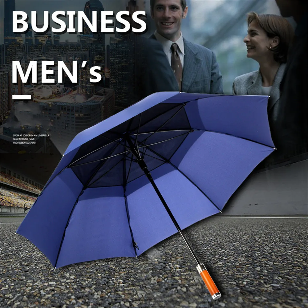 Leodauknow-Long Handle Double Umbrella Cloth, Long Straight Shank, Semi-automatic Solid Wood, Business Man Outdoor Travel
Leodauknow-Long Handle Double Umbrella Cloth, Long Straight Shank, Semi-automatic Solid Wood, Business Man Outdoor Travel