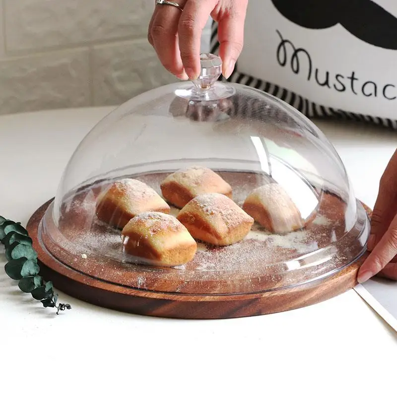 Acacia Wood Cake Display Dish Bread Plate with Lid Dessert Table Tray with Acrylic Plexiglass Storage Tray
Acacia Wood Cake Display Dish Bread Plate with Lid Dessert Table Tray with Acrylic Plexiglass Storage Tray