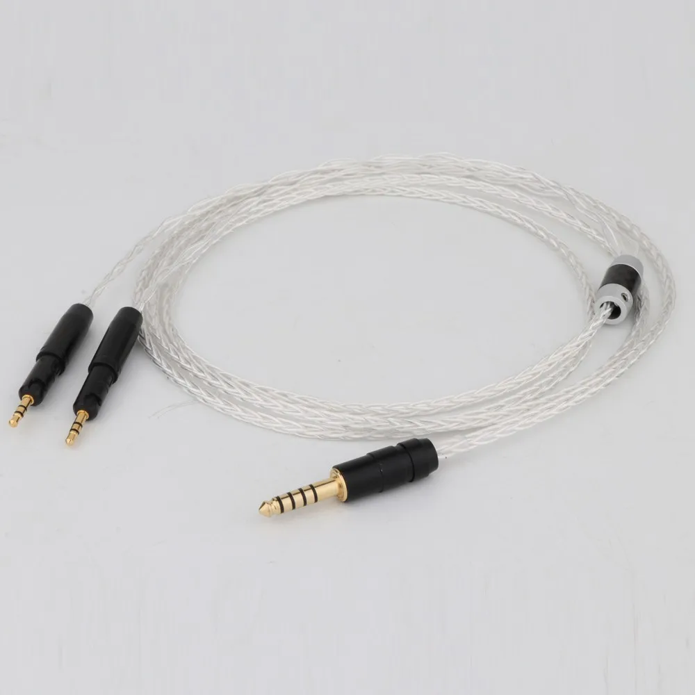 High Quality 4.4mm Balanced 8 Cores Silver Plated Headphone Cable for ATH-R70X R70X
High Quality 4.4mm Balanced 8 Cores Silver Plated Headphone Cable for ATH-R70X R70X