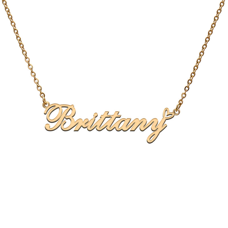 Custom Personalized Name Necklaces for Brittany Best Friends Birthday Christmas Mother Days Jewelry Gifts
Custom Personalized Name Necklaces for Brittany Best Friends Birthday Christmas Mother Days Jewelry Gifts