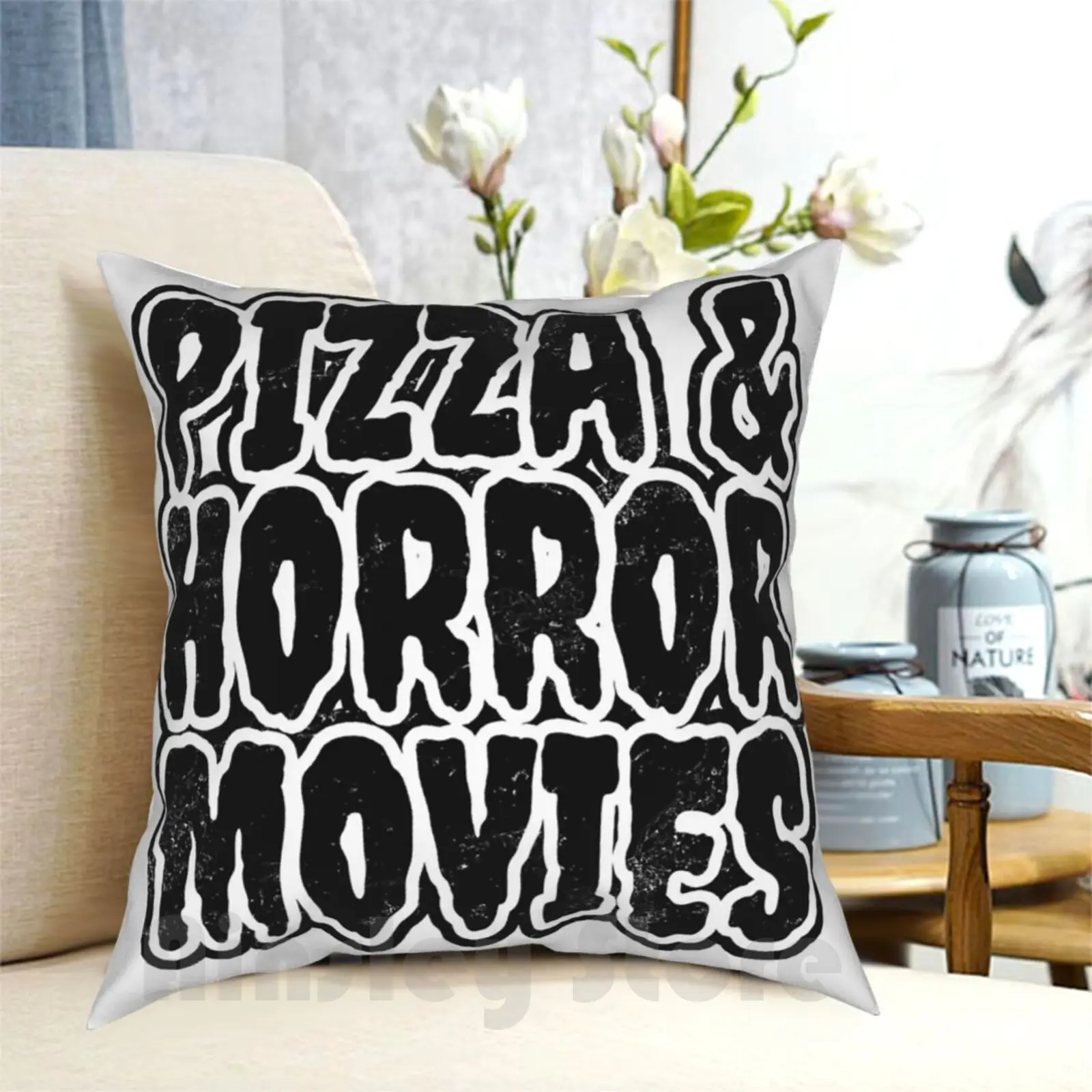 Pizza And Horror Movies Pillow Case Printed Home Soft DIY Pillow cover Horror Horror Lover Horror Fan Horror Queen Horror
Pizza And Horror Movies Pillow Case Printed Home Soft DIY Pillow cover Horror Horror Lover Horror Fan Horror Queen Horror