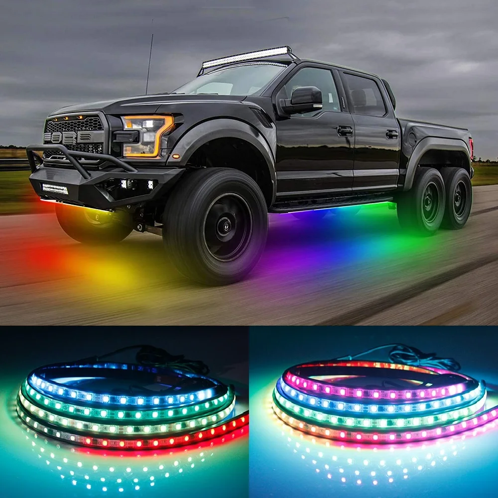 OKEEN, 12 В, Bluetooth, приложение, управляемый, RGB, светодиодный светильник под автомобильную трубу, система нижнего белья, неоновый светильник, атмосферная лампа
OKEEN, 12 В, Bluetooth, приложение, управляемый, RGB, светодиодный светильник под автомобильную трубу, система нижнего белья, неоновый светильник, атмосферная лампа