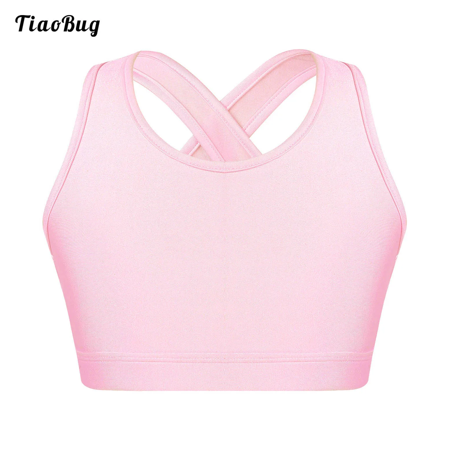 Summer Kids Girls Yoga Bra U Neck Shoulder Straps Cross At Rear Sleeveless Keyhole Back Shockproof Running Gym Sport Top
Summer Kids Girls Yoga Bra U Neck Shoulder Straps Cross At Rear Sleeveless Keyhole Back Shockproof Running Gym Sport Top