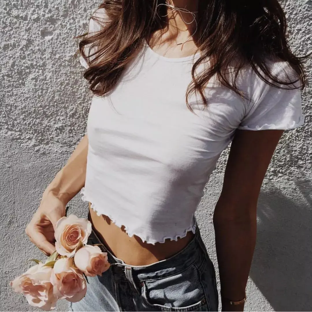 MRMT 2024 Brand New Women's T Shirt Round Collar Close-moulded T-shirt for Female Short Paragraph Slim Tops T-shirt
MRMT 2024 Brand New Women's T Shirt Round Collar Close-moulded T-shirt for Female Short Paragraph Slim Tops T-shirt