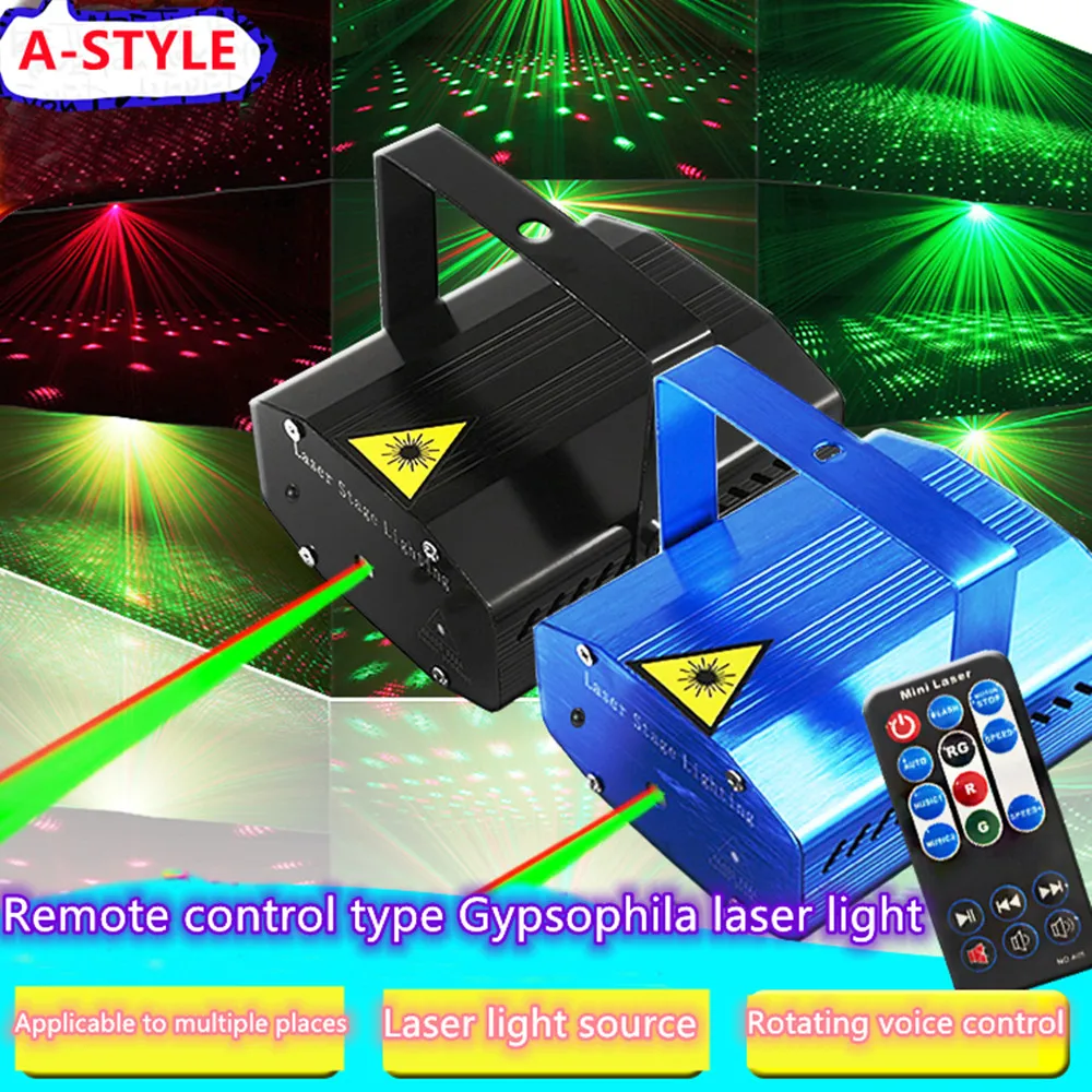 Mini R&G Remote Control Star Pattern Laser Light Projector Club KTVBar Shop Dance Disco Party Christmas DJ Stage Lighting
Mini R&G Remote Control Star Pattern Laser Light Projector Club KTVBar Shop Dance Disco Party Christmas DJ Stage Lighting