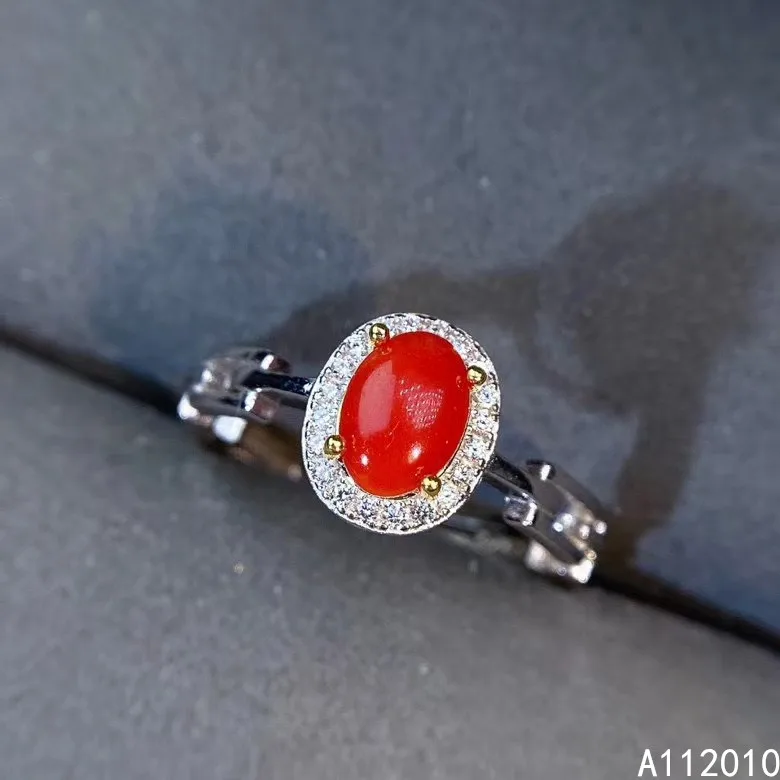 KJJEAXCMY fine jewelry 925 sterling silver gem natural gemstone red coral new Woman's Lady girl Female crystal ring
KJJEAXCMY fine jewelry 925 sterling silver gem natural gemstone red coral new Woman's Lady girl Female crystal ring