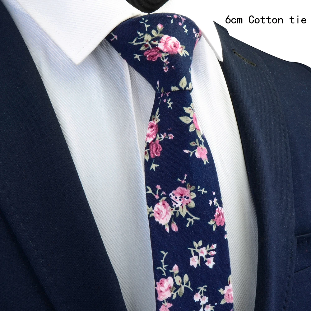 Ricnais Classic 6cm Slim 100% Cotton Mens Necktie Black Red Floral Print Neck Tie For Male Wedding Party Skinny Accessories Gift
Ricnais Classic 6cm Slim 100% Cotton Mens Necktie Black Red Floral Print Neck Tie For Male Wedding Party Skinny Accessories Gift