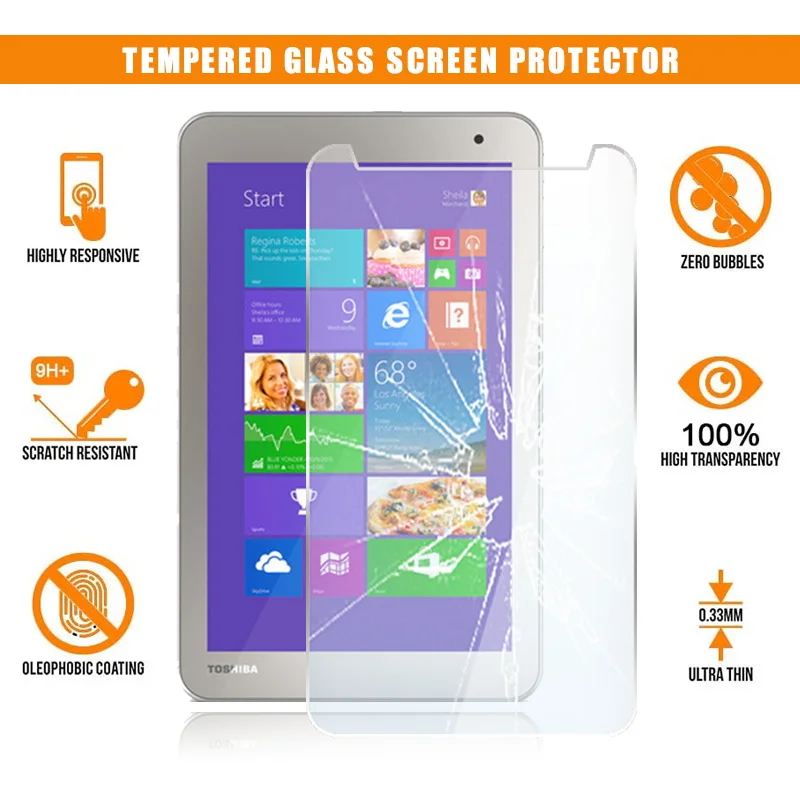 Закаленное стекло для планшета Toshiba Encore 2, WT8-B-102, WT8-B32CN, 8 дюймов, защита экрана от царапин, защита от отпечатков пальцев
Закаленное стекло для планшета Toshiba Encore 2, WT8-B-102, WT8-B32CN, 8 дюймов, защита экрана от царапин, защита от отпечатков пальцев