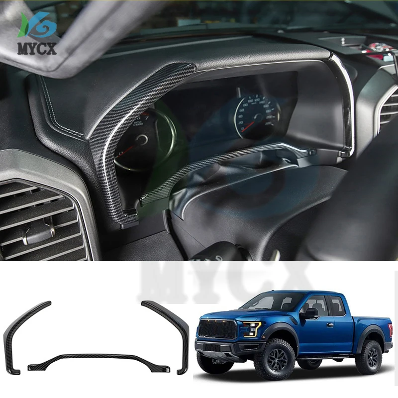 Fit for Ford Raptor F-150 2017 2018 2019 2020 Car Accessories ABS Carbon Dashboard Instrument Console Display Cover Trim 2pcs
Fit for Ford Raptor F-150 2017 2018 2019 2020 Car Accessories ABS Carbon Dashboard Instrument Console Display Cover Trim 2pcs