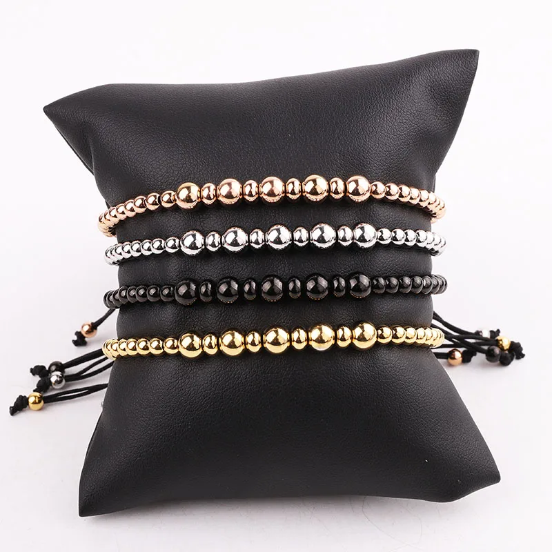 High Quality New Fashion Jewelry Stainless Steel Beads Friendship Macrame Bracelet Women Men
High Quality New Fashion Jewelry Stainless Steel Beads Friendship Macrame Bracelet Women Men