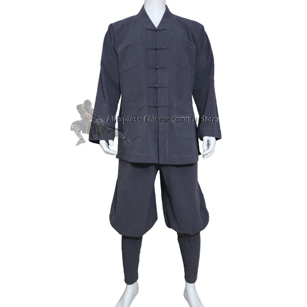 Thick Cotton Buddhist Robe Shaolin Monk Kung fu Uniform Martial arts Wing Chun Tai Chi Suit Taoist Jacket and Pants 4 Colors
Thick Cotton Buddhist Robe Shaolin Monk Kung fu Uniform Martial arts Wing Chun Tai Chi Suit Taoist Jacket and Pants 4 Colors