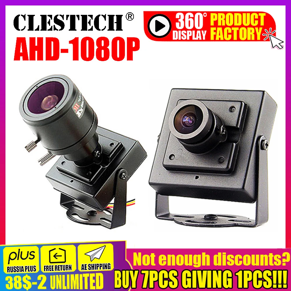 Super Small AHD MINI CCTV camera Sony imx323 2.0MP 1080P metal Security Surveillance micro Video monitoring vidicon with bracket
Super Small AHD MINI CCTV camera Sony imx323 2.0MP 1080P metal Security Surveillance micro Video monitoring vidicon with bracket