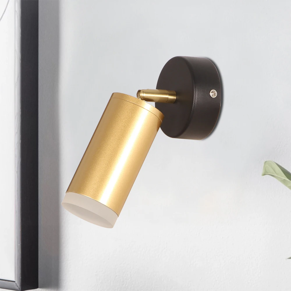 LED Nordic Postmodern Wall Lamp Minimalist Brass GU10 Wall Lights Adjustable Lamp head Living room Bedroom Home Decorative Lamp
LED Nordic Postmodern Wall Lamp Minimalist Brass GU10 Wall Lights Adjustable Lamp head Living room Bedroom Home Decorative Lamp