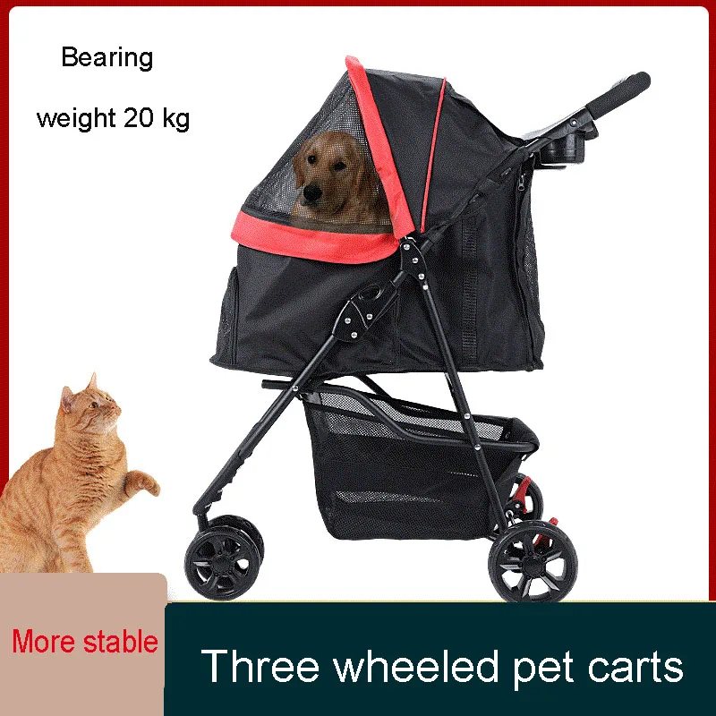 Lightweight Foldable Carrier For Dogs Pet Stroller Outdoor Travel Shopping Senile Disability Small Medium-Sized Cat Dog Pet Cart
Lightweight Foldable Carrier For Dogs Pet Stroller Outdoor Travel Shopping Senile Disability Small Medium-Sized Cat Dog Pet Cart