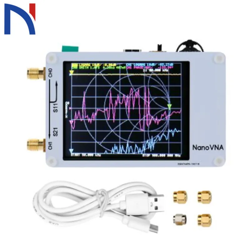 NanoVNA 2,8 дюймовый сенсорный ЖК HF VHF UHF UV векторный сетевой анализатор 50 кГц-300 МГц антенный анализатор с батареей I4-001 белый
NanoVNA 2,8 дюймовый сенсорный ЖК HF VHF UHF UV векторный сетевой анализатор 50 кГц-300 МГц антенный анализатор с батареей I4-001 белый
