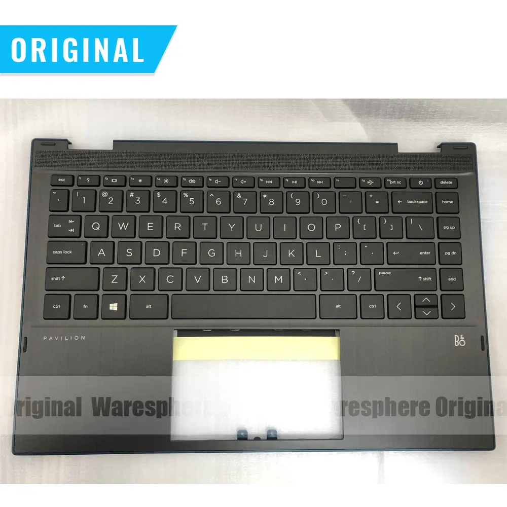 New Original Top Cover Upper Case for HP PAVILION X360 14-DW WIth Keyboard 6070B1744904 Blue Side
New Original Top Cover Upper Case for HP PAVILION X360 14-DW WIth Keyboard 6070B1744904 Blue Side