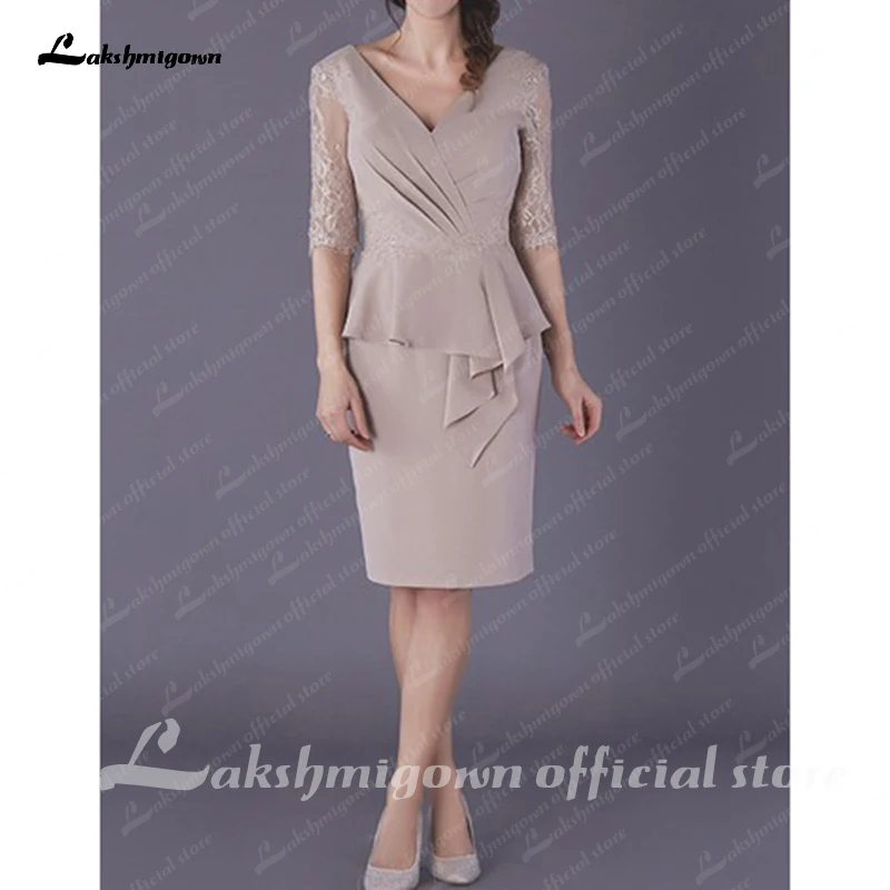 Vintage Half Sleeves Mother Of The Bride Dress Knee Length 2022 Formal Women Royal Blue Guest Party Dress 
Vintage Half Sleeves Mother Of The Bride Dress Knee Length 2022 Formal Women Royal Blue Guest Party Dress