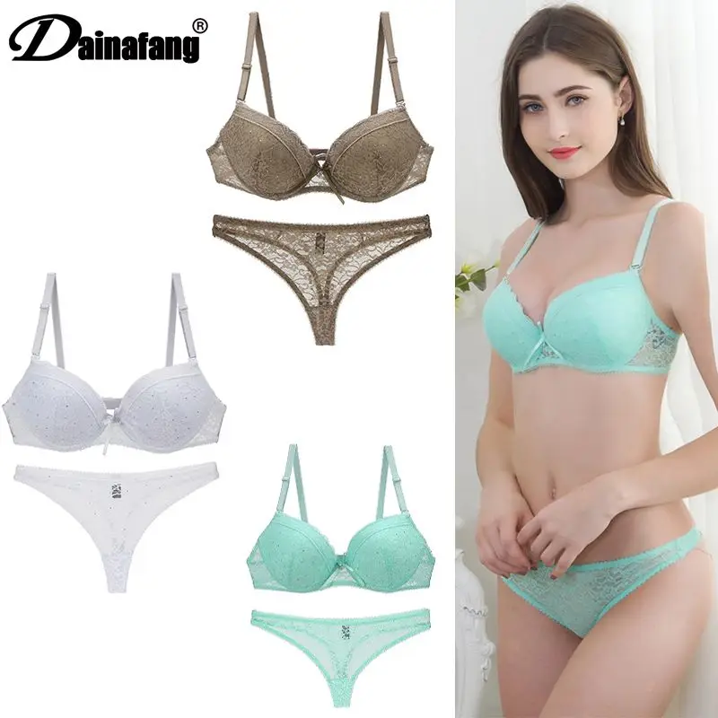 New Lace Embroider Bar Sets Womens Push Up Underwear Panty 34 36 38 40 42 BCDE Cup For Lady Plus Size Lingerie
New Lace Embroider Bar Sets Womens Push Up Underwear Panty 34 36 38 40 42 BCDE Cup For Lady Plus Size Lingerie