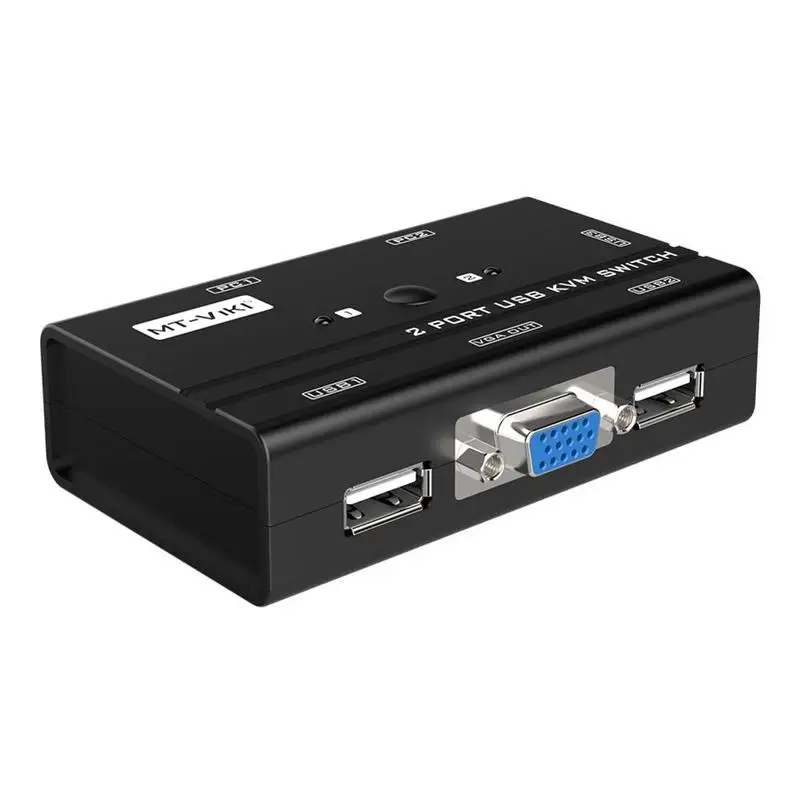 KVM переключатель 2 порта USB HD VGA для принтера компьютерная клавиатура мышь монитор устройство для совместного использования 2 в 1 выход Переключатель адаптер концентратор
KVM переключатель 2 порта USB HD VGA для принтера компьютерная клавиатура мышь монитор устройство для совместного использования 2 в 1 выход Переключатель адаптер концентратор