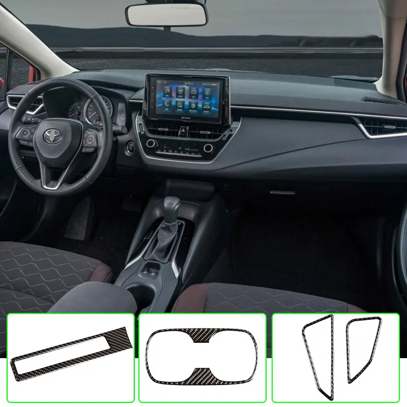 For 2019-2020 Toyota Corolla Car Interior Trim Panel Soft Carbon Fiber Steering Wheel Central Control Door Decoration Accessory
For 2019-2020 Toyota Corolla Car Interior Trim Panel Soft Carbon Fiber Steering Wheel Central Control Door Decoration Accessory