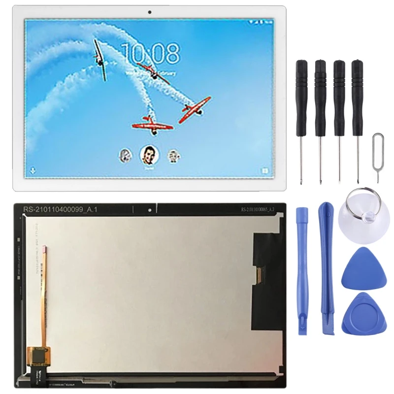 LCD Screen and Digitizer Full Assembly for Lenovo TAB4 10 REL Tablet TB-X504F TB-X504M TB-X504L
LCD Screen and Digitizer Full Assembly for Lenovo TAB4 10 REL Tablet TB-X504F TB-X504M TB-X504L