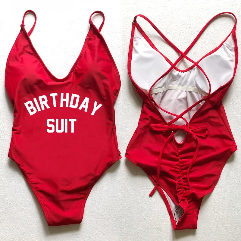 2021 One Piece Swimsuit Women Swimwear Female Thong Padded BIRTHDAY SUIT Letter Print Bathing Suit Sexy maillot de bain femme
2021 One Piece Swimsuit Women Swimwear Female Thong Padded BIRTHDAY SUIT Letter Print Bathing Suit Sexy maillot de bain femme