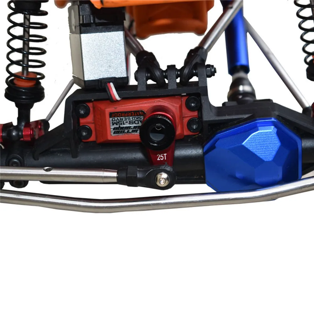 for Axial 1/10 RBX10 Ryft 4WD 7075 Aluminum Alloy 25T Servo Arm Two-Hole Spring Unloading Steering Gear Arm
for Axial 1/10 RBX10 Ryft 4WD 7075 Aluminum Alloy 25T Servo Arm Two-Hole Spring Unloading Steering Gear Arm