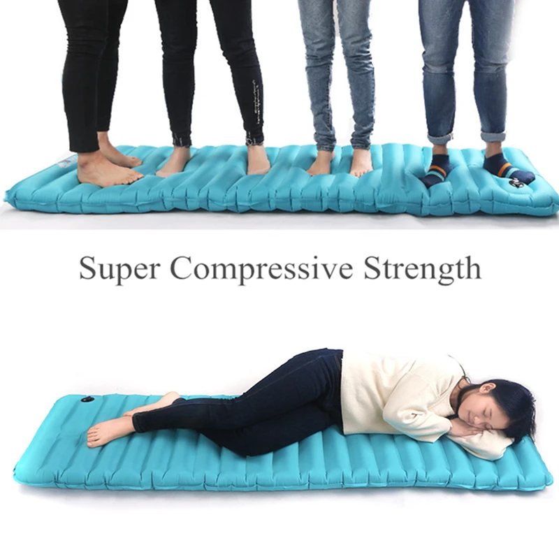 Inflatable Cushion Picnic Camping Mat Soft Sleeping Home Bed Travel Mat Built-in inflatable pump Mattress for swiming hiking
Inflatable Cushion Picnic Camping Mat Soft Sleeping Home Bed Travel Mat Built-in inflatable pump Mattress for swiming hiking