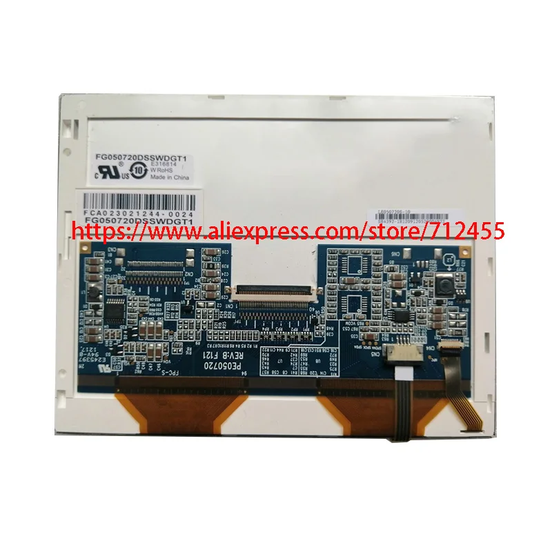 5.7inch industrial screen panel FG050720DSSWDGT1 Lcd Screen Display With Touch panel Digitizer
5.7inch industrial screen panel FG050720DSSWDGT1 Lcd Screen Display With Touch panel Digitizer