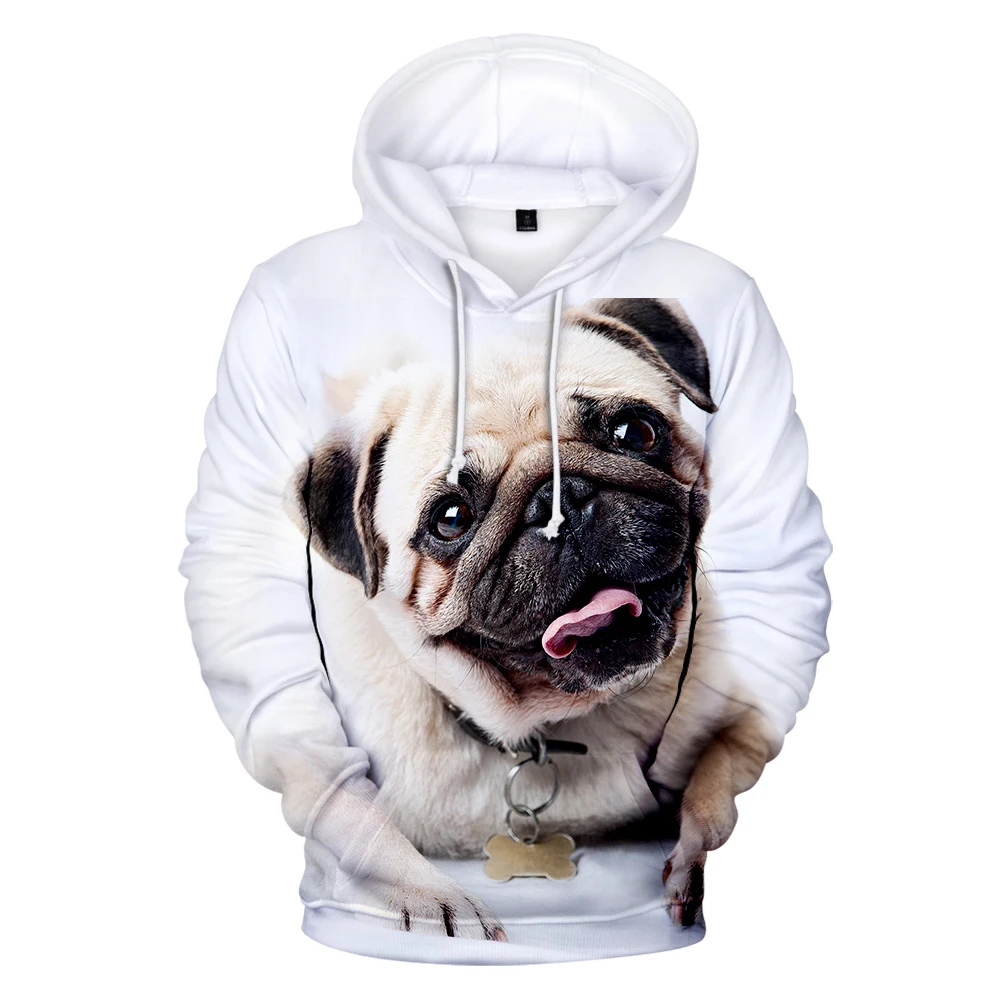 2021 3D Pug Hoodies Men Women Sweatshirts Harajuku Hoodie Pullover Hot Autumn 3D Pug Hooded Casual Boys Girls Streetwear
2021 3D Pug Hoodies Men Women Sweatshirts Harajuku Hoodie Pullover Hot Autumn 3D Pug Hooded Casual Boys Girls Streetwear