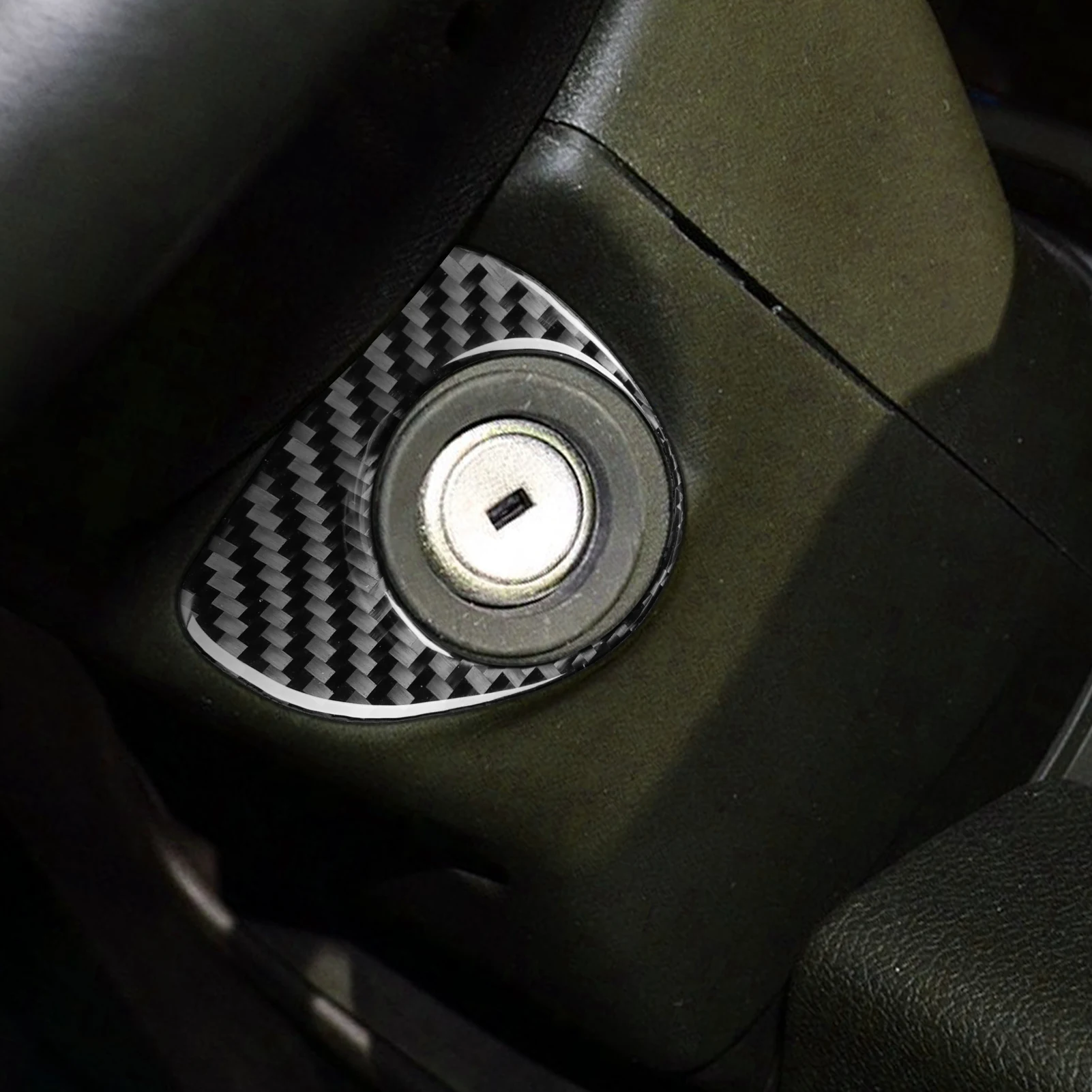 Carbon Fiber Ignition Switch Start Button Frame Trim Car Interior Accessories Fit For Ford F150 2015-2019
Carbon Fiber Ignition Switch Start Button Frame Trim Car Interior Accessories Fit For Ford F150 2015-2019