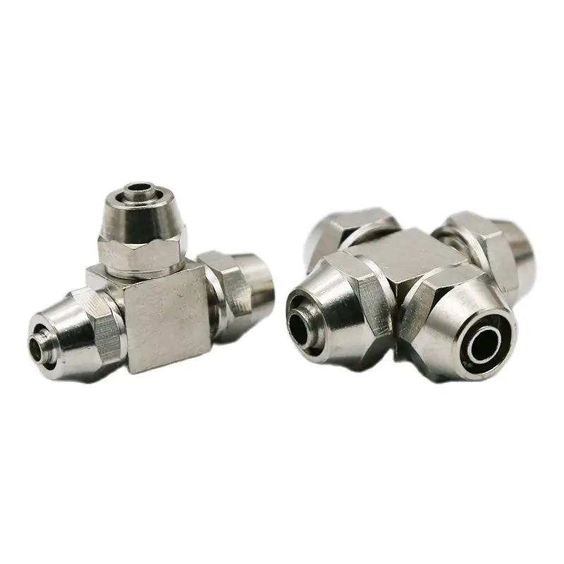 Metal Quick Twist High Pressure Three Lock T-shaped Cross Four Vent Pipe Quick Connector PE/PZA 4 6 8 10 12
Metal Quick Twist High Pressure Three Lock T-shaped Cross Four Vent Pipe Quick Connector PE/PZA 4 6 8 10 12