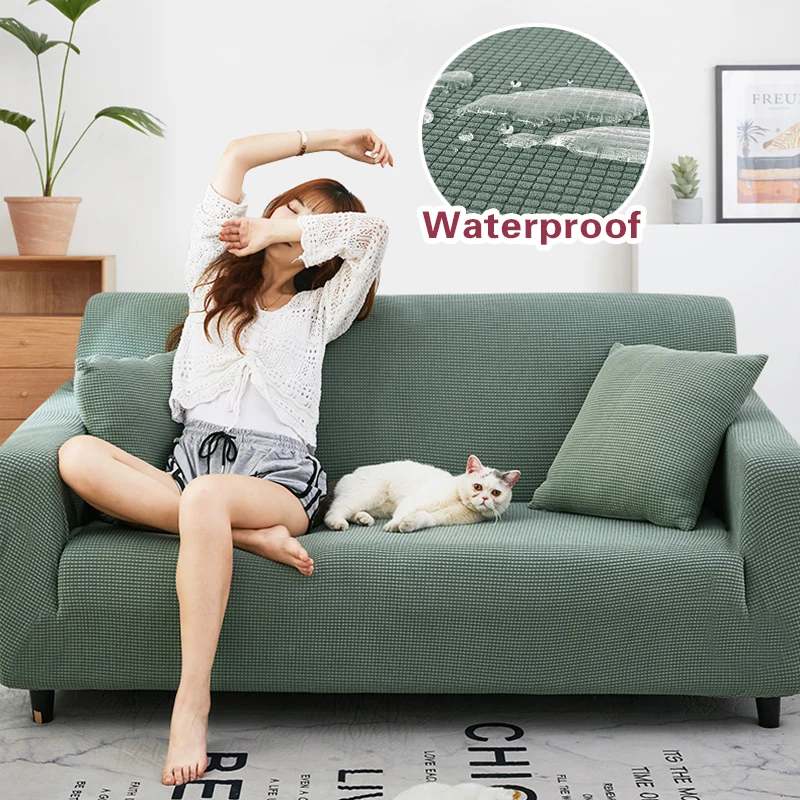 Elastic Sofa Cover Waterproof Solid Color High Stretch Slipcover All-inclusive Elastic Couch Cover Sofa Covers for Living Room
Elastic Sofa Cover Waterproof Solid Color High Stretch Slipcover All-inclusive Elastic Couch Cover Sofa Covers for Living Room