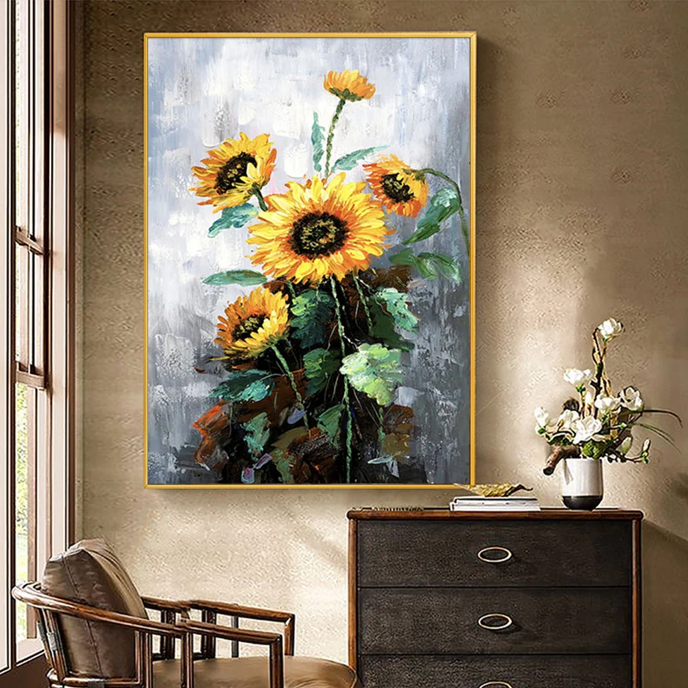 Yellow Rose Oil Painting Hand Painted Abstract Wall Art Picture For Living Room Decoration Modern Oil Painting On Canvas Unframe
Yellow Rose Oil Painting Hand Painted Abstract Wall Art Picture For Living Room Decoration Modern Oil Painting On Canvas Unframe