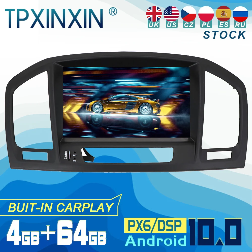 For Opel Insignia 2008-2013 Android 10 Carplay Radio Player Car GPS Navigation Head Unit Car Stereo WIFI DSP BT
For Opel Insignia 2008-2013 Android 10 Carplay Radio Player Car GPS Navigation Head Unit Car Stereo WIFI DSP BT