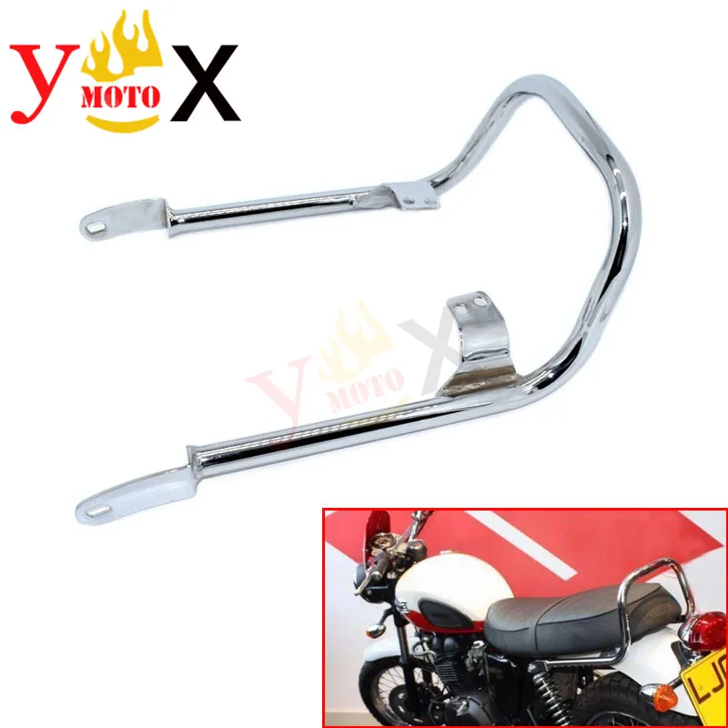 Motorcycle Rear Passenger Hand Grab Rail Handgrip Bar Support Bracket Chrome For Triumph Scrambler 900 2006-2016 2007 2008 2009
Motorcycle Rear Passenger Hand Grab Rail Handgrip Bar Support Bracket Chrome For Triumph Scrambler 900 2006-2016 2007 2008 2009