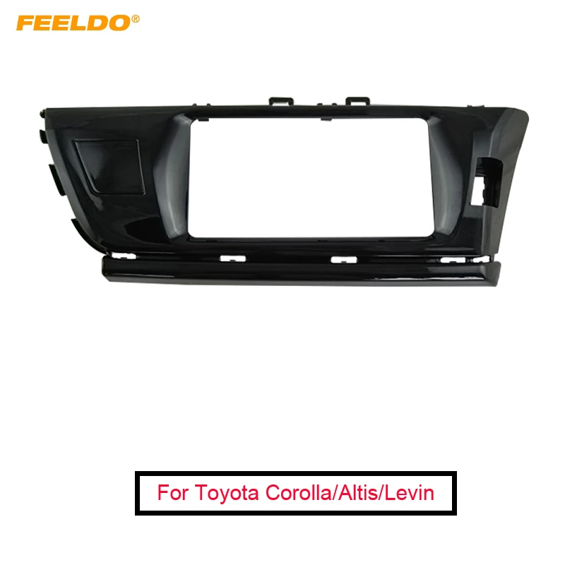 FEELDO Car CD/DVD Audio Stereo Fascia Frame Plate For Toyota Corolla/Altis/Levin Radio 2DIN Dash Panel Trim Kit #AM4914
FEELDO Car CD/DVD Audio Stereo Fascia Frame Plate For Toyota Corolla/Altis/Levin Radio 2DIN Dash Panel Trim Kit #AM4914