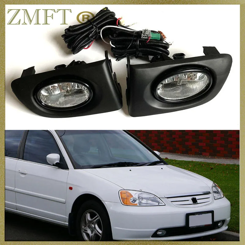 1Set Car Front Fog Light Lamp Assembly Kit For HONDA CIVIC 2001 2002 Upgrade Modification Set With Wires Switch
1Set Car Front Fog Light Lamp Assembly Kit For HONDA CIVIC 2001 2002 Upgrade Modification Set With Wires Switch