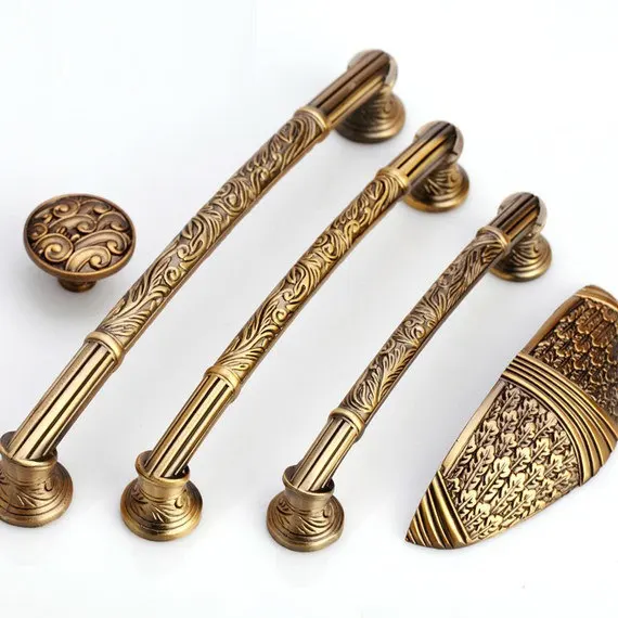 3.78" 5" 6.3" 7.56" Dresser Pull Drawer Pulls Handles Knobs Antique Brass Vintage Kitchen Cabinet Pull Door Handle Solid Decor
3.78" 5" 6.3" 7.56" Dresser Pull Drawer Pulls Handles Knobs Antique Brass Vintage Kitchen Cabinet Pull Door Handle Solid Decor