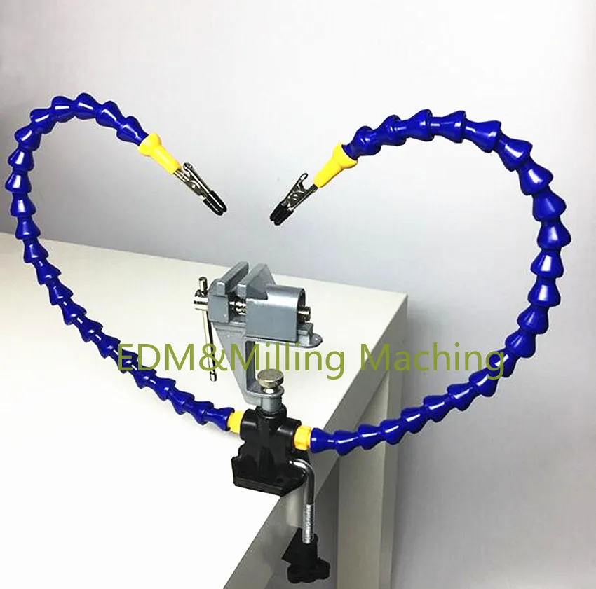 CNC Flexible Arm Two Hand Soldering Iron Holder Stand Helping Clamp Vise Clip Tool 1set
CNC Flexible Arm Two Hand Soldering Iron Holder Stand Helping Clamp Vise Clip Tool 1set
