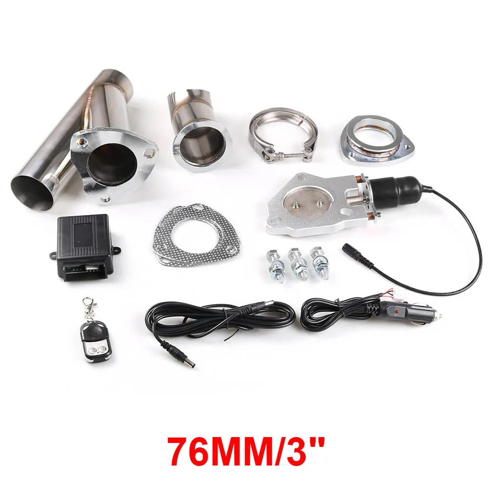 3'' inch Exhaust Control Valve With Remote Control Stainless Electric Exhaust Valve Cut outs Electric Exhaust Valve kit
3'' inch Exhaust Control Valve With Remote Control Stainless Electric Exhaust Valve Cut outs Electric Exhaust Valve kit
