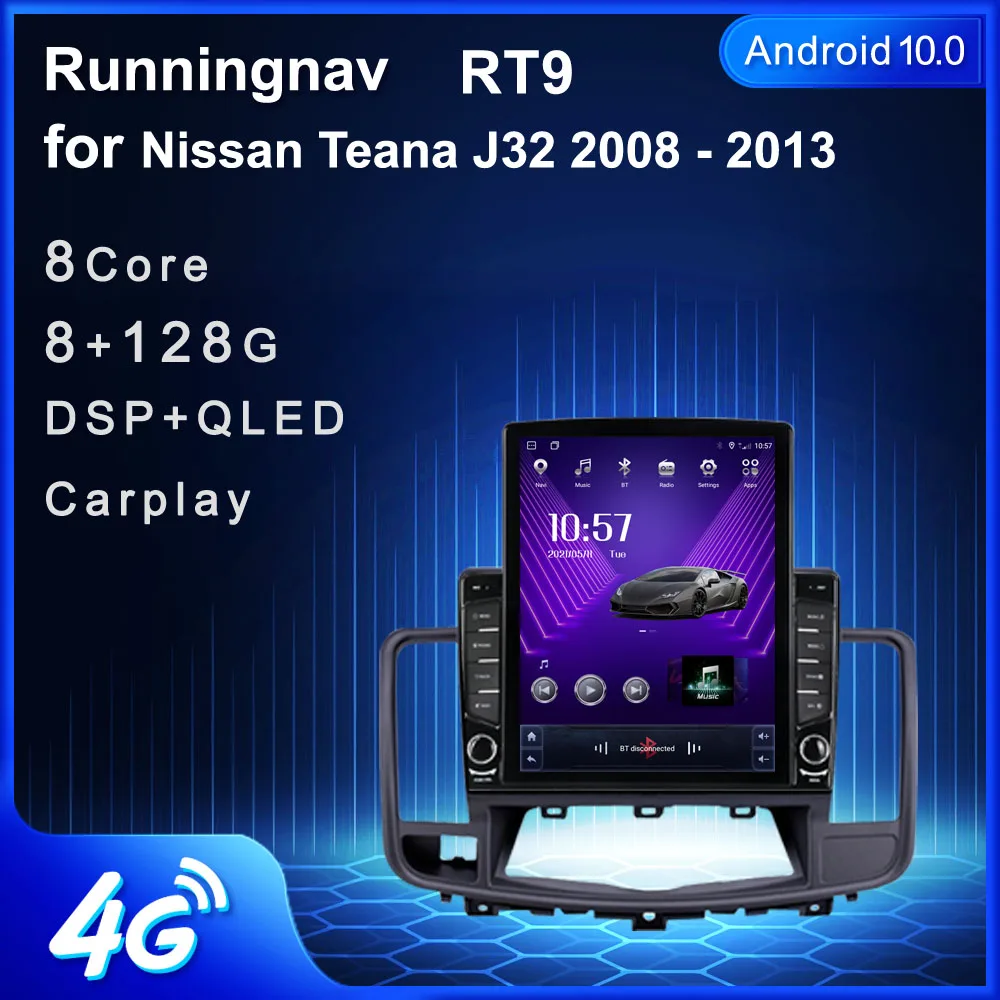 Runningnav для Nissan Teana J32 2008 2009 2010 2011 - 2013 Tesla Type Android автомобильное радио мультимедийный видеоплеер навигация GPS
Runningnav для Nissan Teana J32 2008 2009 2010 2011 - 2013 Tesla Type Android автомобильное радио мультимедийный видеоплеер навигация GPS