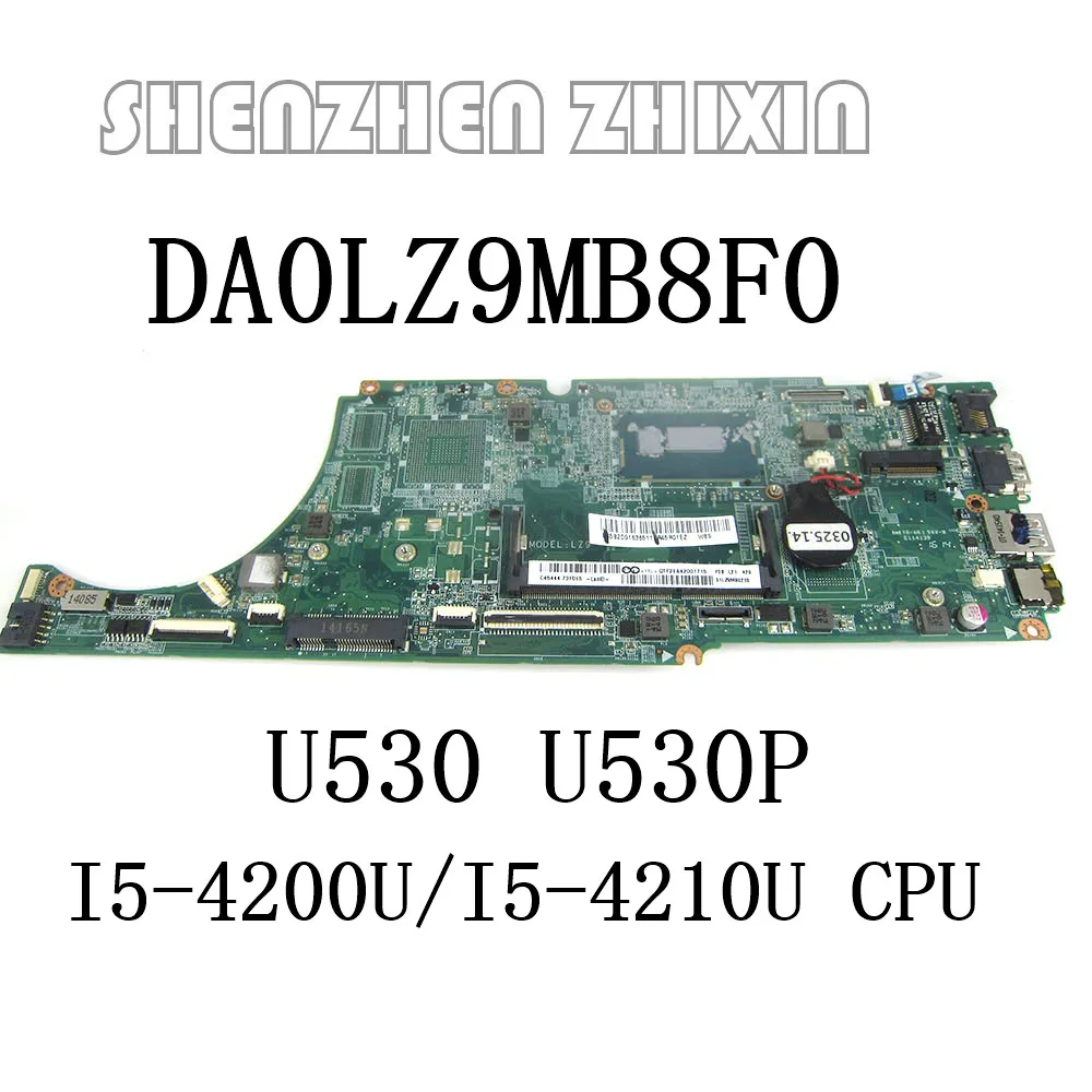YOURUI For Lenovo Ideapad U430 U430P Laptop Motherboard SR170 I5-4200U DDR3 2GB DA0LZ9MB8F0 LZ9 Fully Tested
YOURUI For Lenovo Ideapad U430 U430P Laptop Motherboard SR170 I5-4200U DDR3 2GB DA0LZ9MB8F0 LZ9 Fully Tested