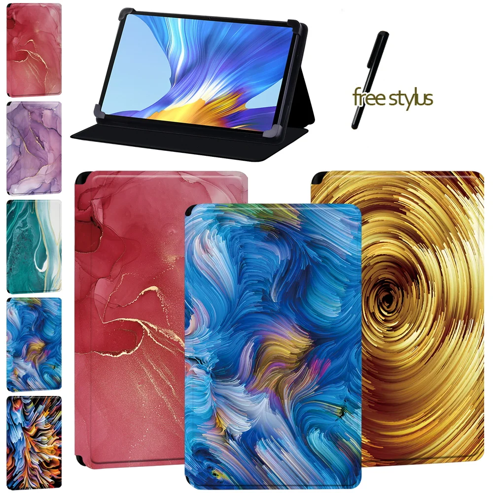 Tablet Case for Huawei Honor V6/Enjoy Tablet 2 10.1/MatePad(10.4/10.8/T8)/MatePadPro 10.8 New Watercolor Pattern Cover Case +Pen
Tablet Case for Huawei Honor V6/Enjoy Tablet 2 10.1/MatePad(10.4/10.8/T8)/MatePadPro 10.8 New Watercolor Pattern Cover Case +Pen