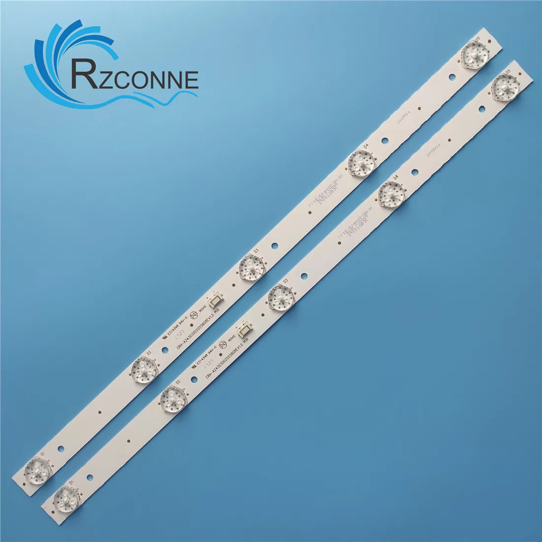 405MM LED Backlight strip 5 Lamp for Philco 24" LCD Ph24e30d CRH-A24303002055BGREV1.0 MR CRH-A2430300205713Rev1.0 I
405MM LED Backlight strip 5 Lamp for Philco 24" LCD Ph24e30d CRH-A24303002055BGREV1.0 MR CRH-A2430300205713Rev1.0 I