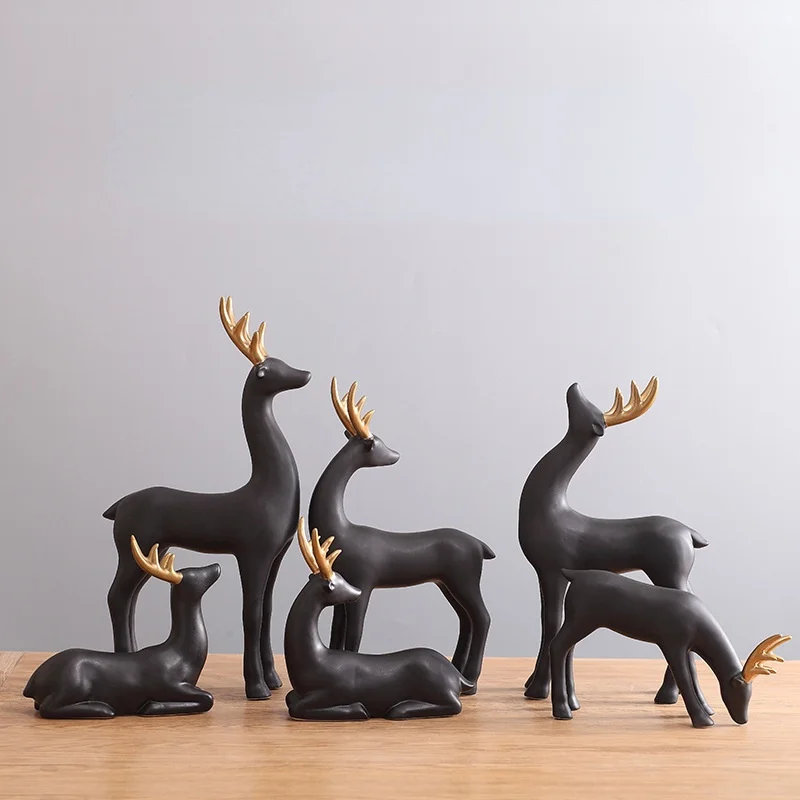 Home decoration decoration Nordic elk Nordic living room TV cabinet creative wedding gift
Home decoration decoration Nordic elk Nordic living room TV cabinet creative wedding gift