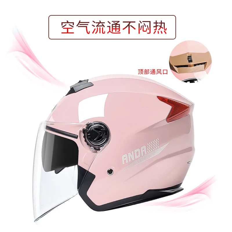 Motorcycle Half Helmets Open Face Moto Helmet Motociclo Cascos Para Moto Racing Vintage Helmets Double Lens Black
Motorcycle Half Helmets Open Face Moto Helmet Motociclo Cascos Para Moto Racing Vintage Helmets Double Lens Black