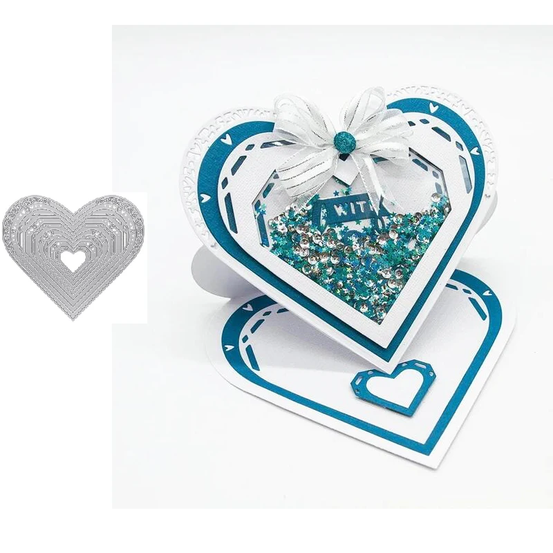 Metal Cutting Die Suitable For Christmas DIY Album Scrapbook 3D Creative Greeting Card Making Love Frame 2021 NEW
Metal Cutting Die Suitable For Christmas DIY Album Scrapbook 3D Creative Greeting Card Making Love Frame 2021 NEW