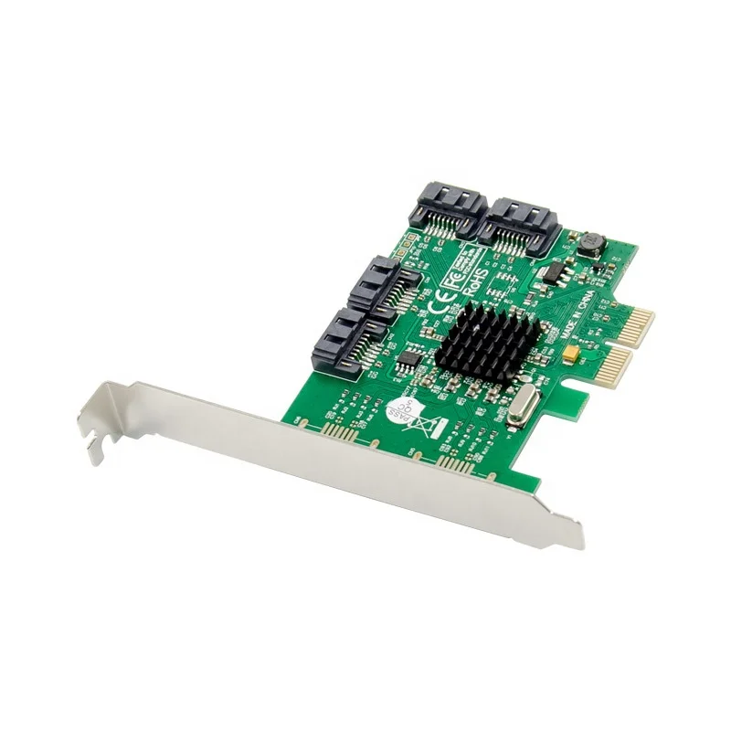 PCIe к 4 портам SATA III RAID-конвертер, карта SATA 6G RAID-Расширительная карта 88SE9230 чипсет
PCIe к 4 портам SATA III RAID-конвертер, карта SATA 6G RAID-Расширительная карта 88SE9230 чипсет